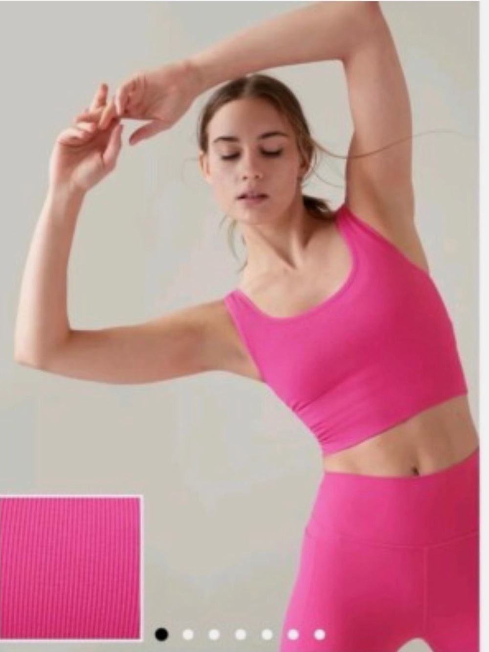 Athleta ‘Aurora’ Ribbed crop tank